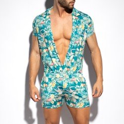 Swimwear of the brand ES COLLECTION - Jumper Hawaiian - cobalt - Ref : SP321 C26