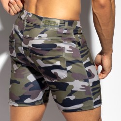 Bermuda der Marke ES COLLECTION - Schmale Shorts - camo - Ref : SP327 C17