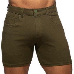 Kurze der Marke ADDICTED - Schmale Shorts - khaki - Ref : AD1253 C12