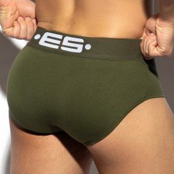 Brief of the brand ES COLLECTION - Back-Up Wonderbrief - khaki - Ref : UN550 C12