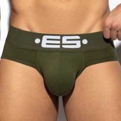 Brief of the brand ES COLLECTION - Back-Up Wonderbrief - khaki - Ref : UN550 C12