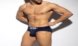 Effet push-up de la marque ES COLLECTION - Pack up Wonderbrief - marine - Ref : UN549 C09