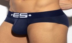 Push-up effect of the brand ES COLLECTION - Pack up Wonderbrief - navy - Ref : UN549 C09