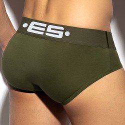 Effet push-up de la marque ES COLLECTION - Pack up Wonderbrief - kaki - Ref : UN549 C12