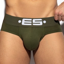 Push-up effect of the brand ES COLLECTION - Pack up Wonderbrief - khaki - Ref : UN549 C12