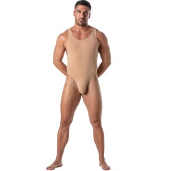 Body del marchio TOF PARIS - Body perizoma Tof Paris color pelle - Ref : TOF464BE