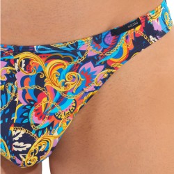 String de la marque HOM - G-String HOM Funky Styles - imprimé multicolore - ÉDITION LIMITÉE - Ref : 402895 40P023