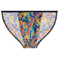 Brief of the brand HOM - Tanga HOM Funky Styles - Multicolor print - Ref : 402896 40P023