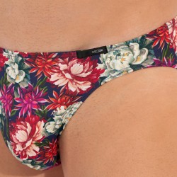 Brief of the brand HOM - Micro Slip Comfort HOM Funky Styles - Pink Floral Print - LIMITED EDITION - Ref : 402897 40P0PI