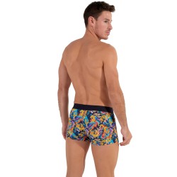 Shorts Boxer, Shorty de la marca HOM - Boxer HOM HO1 Funky Styles - Impresión multicolor - ÉDITION LIMITÉE - Ref : 402898 40P023