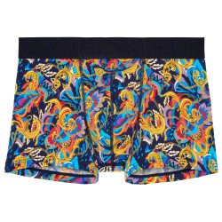 Boxershorts, Shorty der Marke HOM - Boxer HOM HO1 Funky Styles - Mehrfarbiger Druck - ÉDITION LIMITÉE - Ref : 402898 40P023