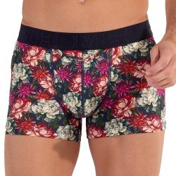 Boxershorts, Shorty der Marke HOM - Boxer HOM HO1 Funky Styles - Rosa Blumendruck - ÉDITION LIMITÉE - Ref : 402898 40P0PI