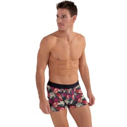 Boxer shorts, Shorty of the brand HOM - Boxer HOM HO1 Funky Styles - Pink floral print - ÉDITION LIMITÉE - Ref : 402898 40P0PI