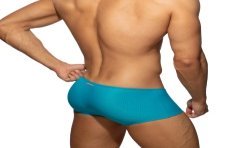 Boxer shorts, Shorty of the brand ADDICTED - Trunk fresh molded - turquoise - Ref : AD1321 C08