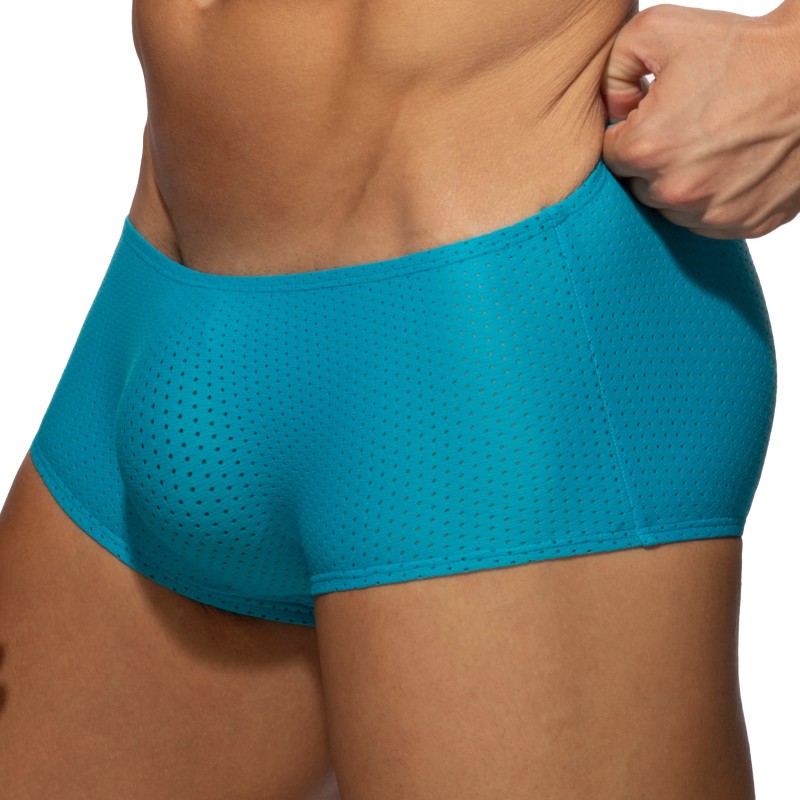 Boxer shorts, Shorty of the brand ADDICTED - Trunk fresh molded - turquoise - Ref : AD1321 C08