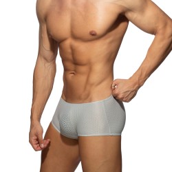 Boxer, shorty de la marque ADDICTED - Trunk fresh molded - argent - Ref : AD1321 C21