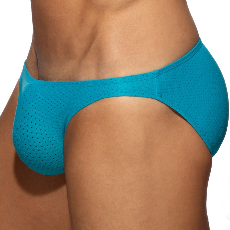 Slip, Tanga de la marque ADDICTED - Bikini fresh molded - turquoise - Ref : AD1319 C08