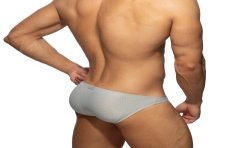 Slip, Tanga de la marque ADDICTED - Bikini fresh molded - argent - Ref : AD1319 C21