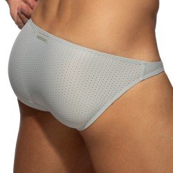 Slip, Tanga de la marque ADDICTED - Bikini fresh molded - argent - Ref : AD1319 C21