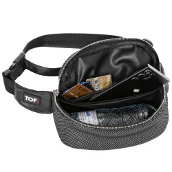 Bags & Leather Goods of the brand TOF PARIS - Fanny Pack 3D Tof Paris - Silver - Ref : TOF469A