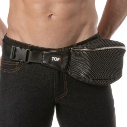 Bags & Leather Goods of the brand TOF PARIS - Fanny Pack 3D Tof Paris - Black/Grey - Ref : TOF469NG