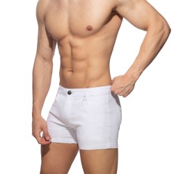 Kurze der Marke ADDICTED - Short d été 5 poches - blanc - Ref : AD1195 C01