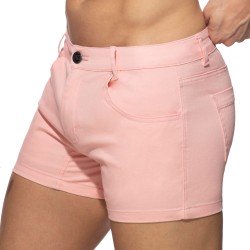 Short de la marque ADDICTED - Short d été 5 poches - rose - Ref : AD1195 C05