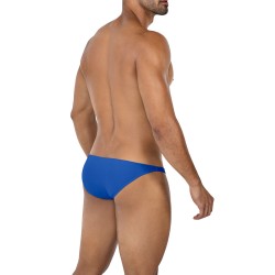 Slip de la marca CUT4MEN - Calzoncillos de tiro bajo Bulge - azul real - Ref : C4MSPXBUL01 ROYALBUE