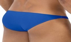 Slip del marchio CUT4MEN - Slip a vita bassa Bulge - blu reale - Ref : C4MSPXBUL01 ROYALBUE