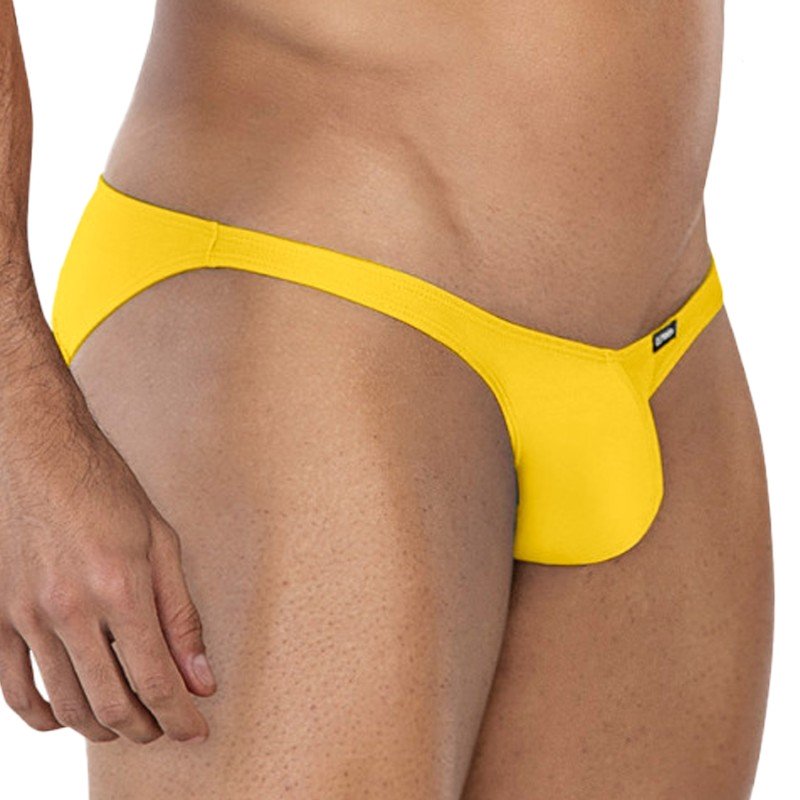 Slip del marchio CUT4MEN - Slip a vita bassa Bulge - giallo - Ref : C4MSPXBUL01 BRIGHTYELLOW