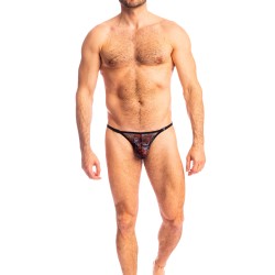 String de la marque L HOMME INVISIBLE - Reverie Florale - String Striptease L Homme Invisible - Ref : UW08 REV RB9