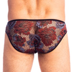 Slip, Tanga de la marque L HOMME INVISIBLE - Reverie Florale - Mini Slip L Homme Invisible - Ref : MY44 REV RB9