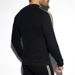 Haut de la marque ES COLLECTION - Veste Sport FIT TAPE - noir - Ref : SP208 C10