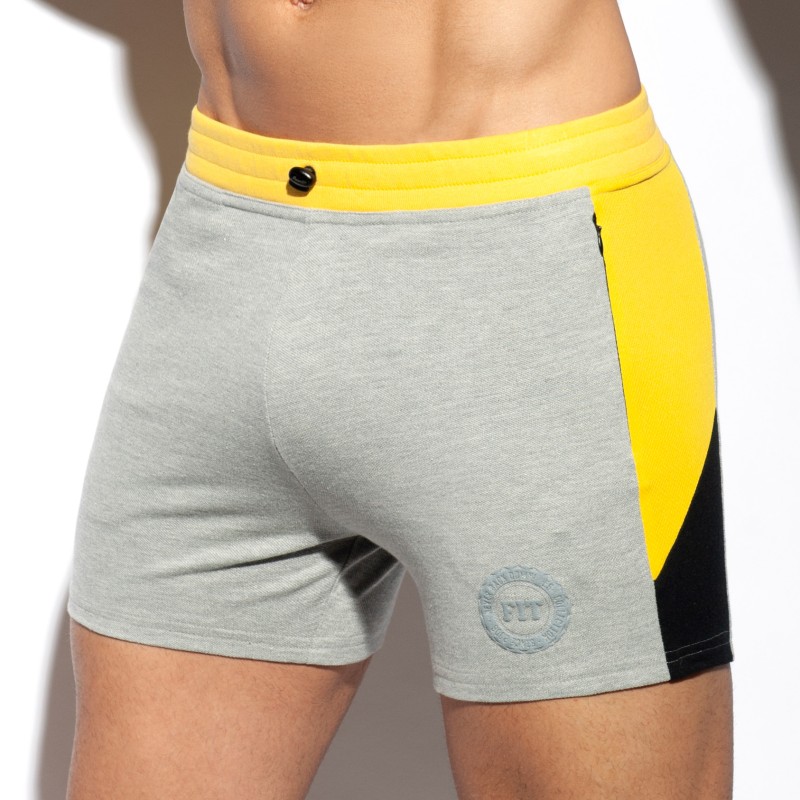 Short de la marque ES COLLECTION - Short Pique Fit - gris - Ref : SP246 C11