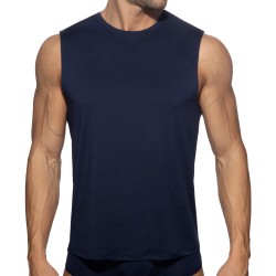 Débardeur de la marque ADDICTED - VELOZ DRY TANK TOP - Marine - Ref : AD1328 C09