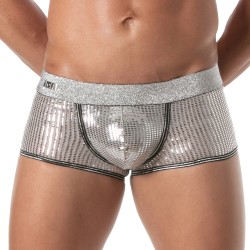 Boxer, shorty de la marque TOF PARIS - Boxer Glitter Tof Paris - Argent - Ref : TOF507A