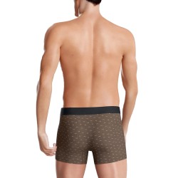 Boxershorts, Shorty der Marke EDEN PARK - Boxershorts Eden Park Muster Fliegen - braun - Ref : E644E49 MX003