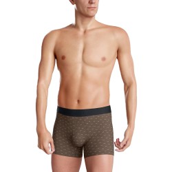 Pantaloncini boxer, Shorty del marchio EDEN PARK - Boxer Eden Park modello papillon - marrone - Ref : E644E49 MX003