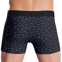 Boxershorts, Shorty der Marke EDEN PARK - Eden Park - Boxershorts aus Stretch-Baumwolle mit Mikromuster und Fliege, Marineblau -