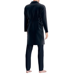 bathrobe, Robe of the brand IMPETUS - Velvet bathrobe Impetus - navy blue - Ref : 1653K09 039