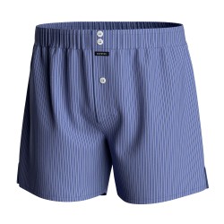 Underpants of the brand IMPETUS - American Striped Boxer Shorts Impetus - blue - Ref : IM1274M9200 BL072