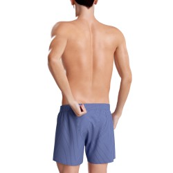 Underpants of the brand IMPETUS - American Striped Boxer Shorts Impetus - blue - Ref : IM1274M9200 BL072