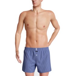 Underpants of the brand IMPETUS - American Striped Boxer Shorts Impetus - blue - Ref : IM1274M9200 BL072