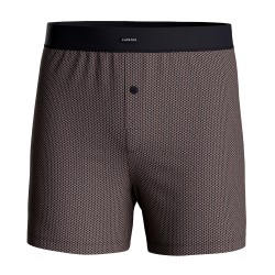 Underpants of the brand IMPETUS - Micro Printed Pattern Boxer Shorts with Button in Cotton Impétus - beige - Ref : IM1253M7800 B