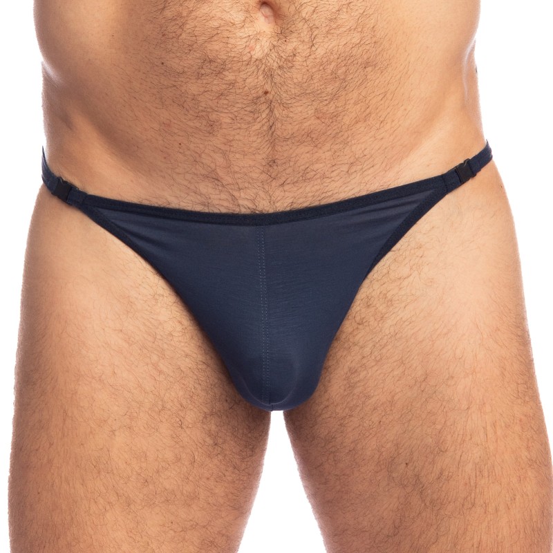 Stringa del marchio L HOMME INVISIBLE - Soft Touch Perizoma  Striptease L Homme Invisible - Navy - Ref : UW21X SOF 047