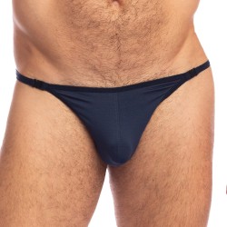 Stringa del marchio L HOMME INVISIBLE - Soft Touch Perizoma  Striptease L Homme Invisible - Navy - Ref : UW21X SOF 047