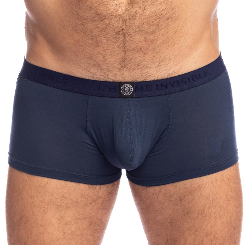 Boxer, shorty de la marque L HOMME INVISIBLE - Soft Touch Hipster Push-Up L Homme L Homme Invisible - Marine - Ref : MY39 SOF 04