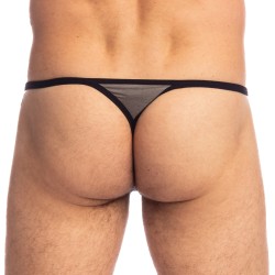 String de la marque L HOMME INVISIBLE - Soft Touch String Striptease L Homme Invisible - Gris - Ref : UW21X SOF GC1