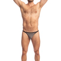 Stringa del marchio L HOMME INVISIBLE - Soft Touch Perizoma Striptease L Homme Invisible - Grigio - Ref : UW21X SOF GC1