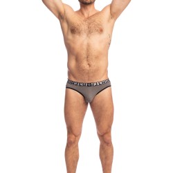 Slip, Tanga de la marque L HOMME INVISIBLE - Soft Touch Slip L Homme Invisible - Gris - Ref : MY11C SOF GC1